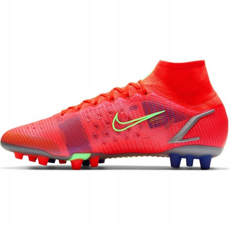 Nike Mercurial Superfly 8 Elite Ag M CV0956 600 futballcipő piros piros 2