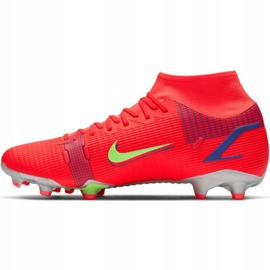 Nike Mercurial Superfly 8 Academy Mg M CV0843 600 futballcipő piros narancs és vörös 2 Nike Mercurial Superfly 8 Academy Mg M CV0843 600 futballcipő piros narancs és vörös 2