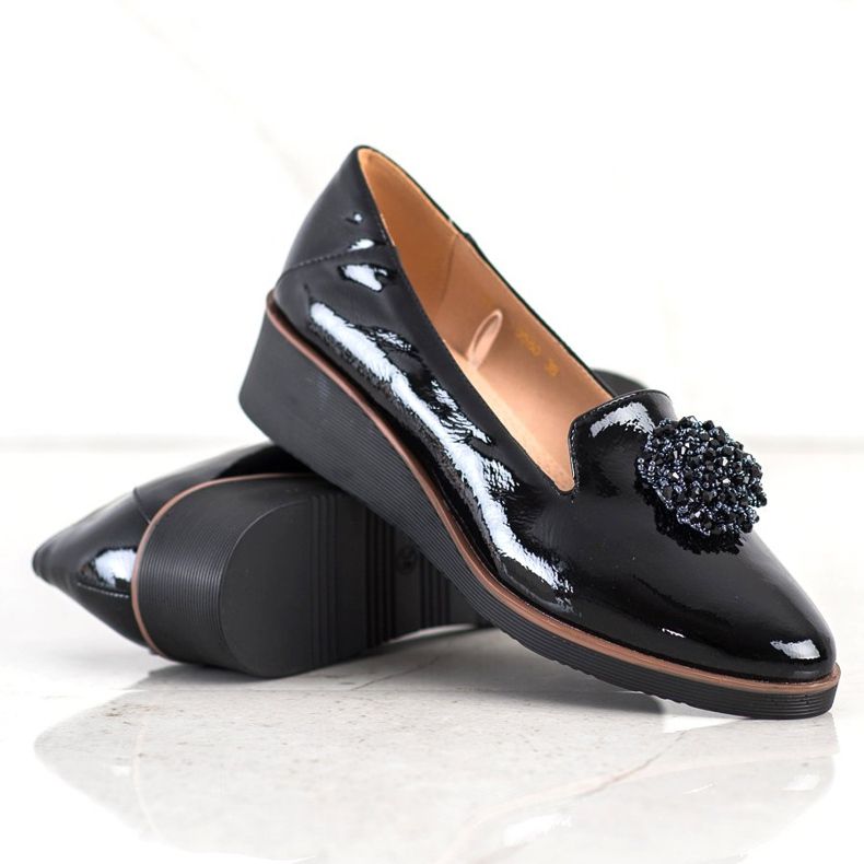 Elegáns urak VINCEZA díszítéssel fekete 1