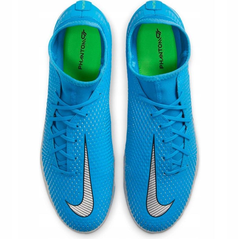 Nike Phantom Gt Academy Df FG / MG CW6667 400 futballcipő kék kék 1