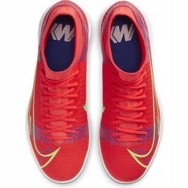 Nike Mercurial Superfly 8 Academy Ic CV0847 600 futballcipő piros piros 1