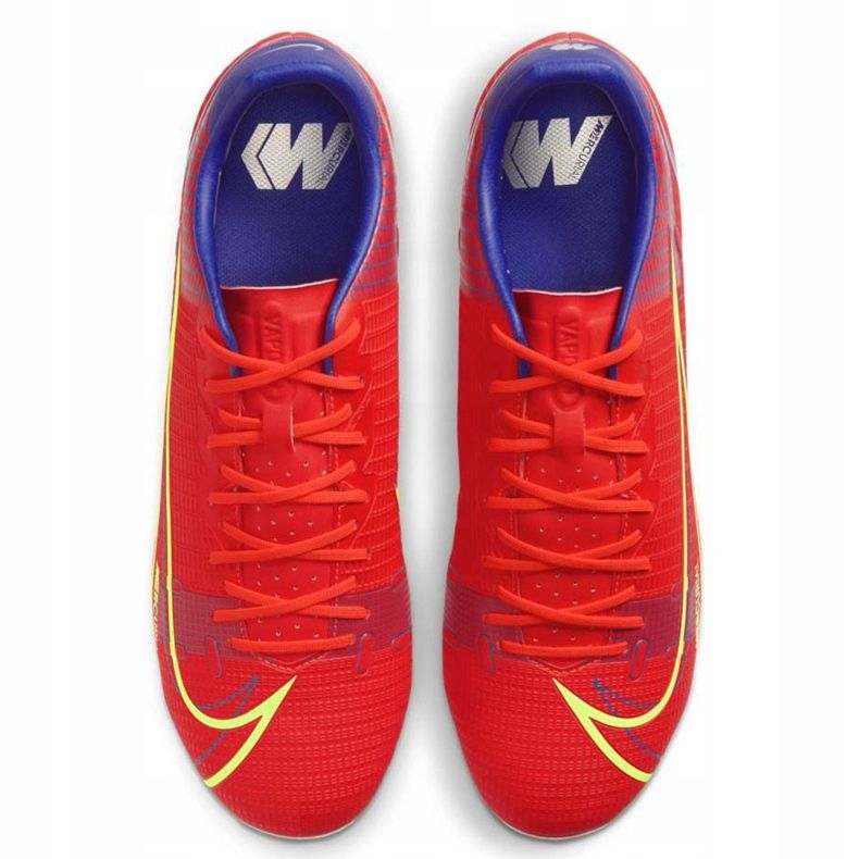Nike Mercurial Vapor 14 Academy FG / MG CU5691 600 futballcipő piros piros 1