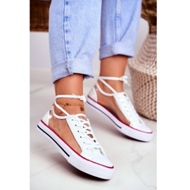 PS1 Női cipők Fehér átlátszó elemek Grace színtelen 1