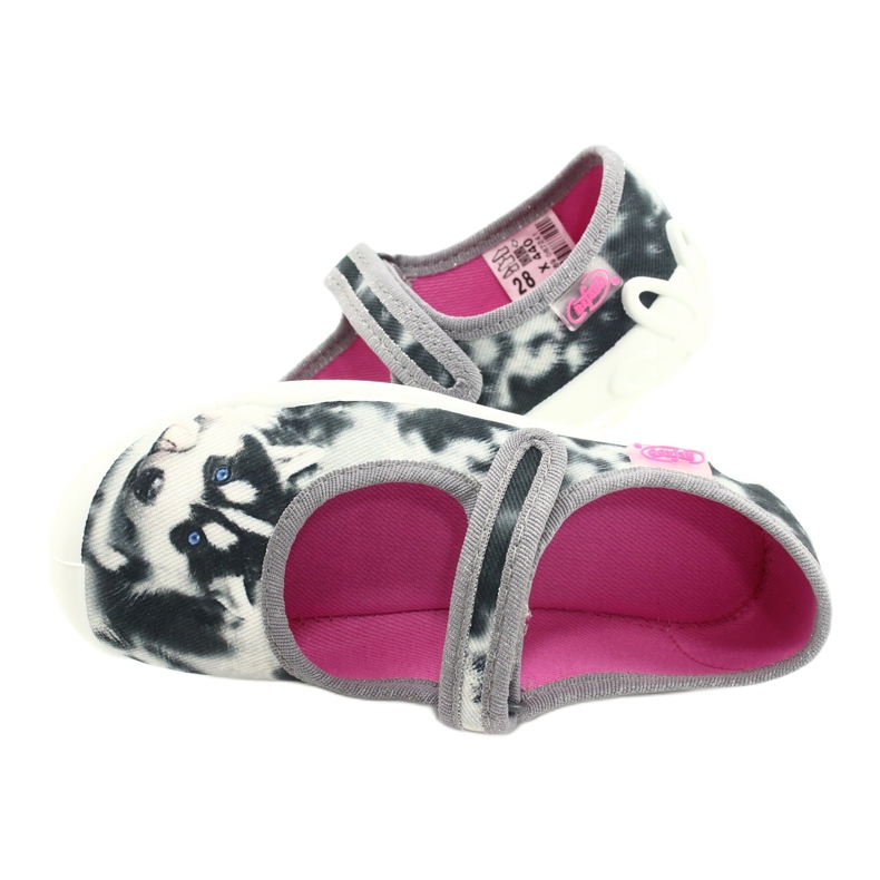 Befado gyermek papucs 114x440 színes kutya alkalmazás fehér 5