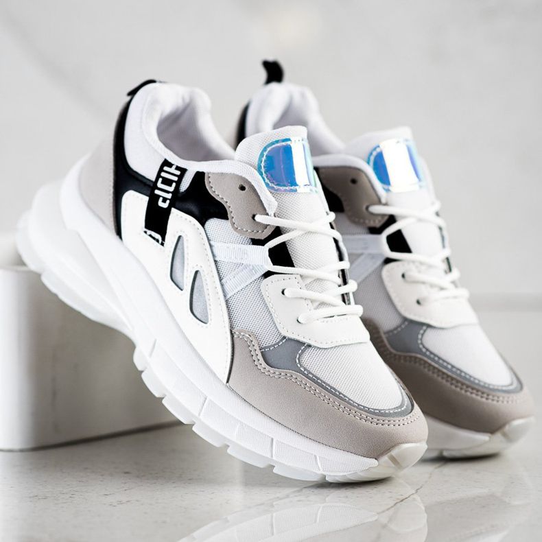 SHELOVET Cipők a platformon hálóval sokszínű 2