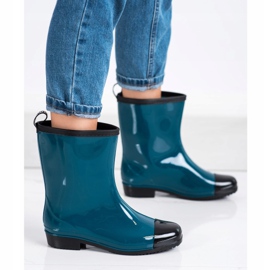 SHELOVET Kényelmes zöld galoshes 1