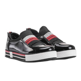 Fekete, szabadalmaztatott Jayde edzőcipők 1