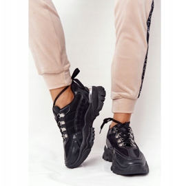 PS1 Női cipők nagy talpú, jó hangulatban fekete 1