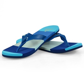 Adidas Eezay Striped BA8808 papucs sötétkék kék 2