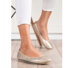 Kylie Klasszikus balerinák aranysárga 1