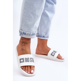 Női papucs Big Star FF274A199 Fehér 2