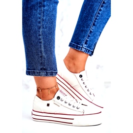 Női cipők Big Star White GG274140 fehér 1