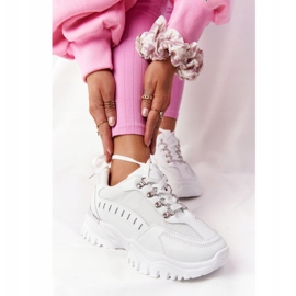 PS1 Női cipők nagy talpú fehér jó hangulatban 1