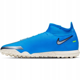Nike Phantom Gt Club Df Tf M CW6670 400 futballcipő kék kék 1