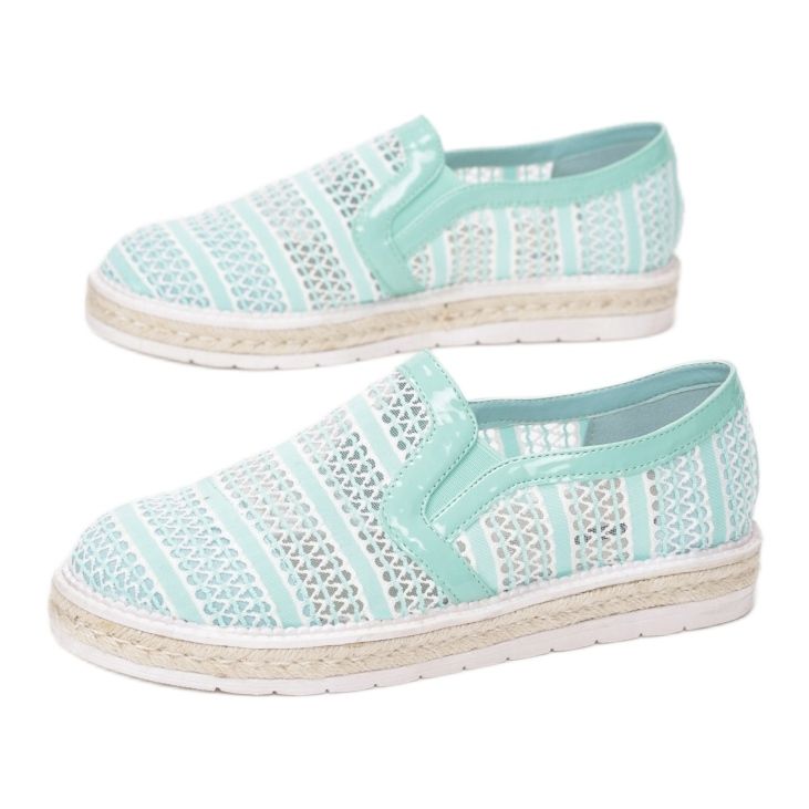 Vices 6083-45 Mint sokszínű zöld 1