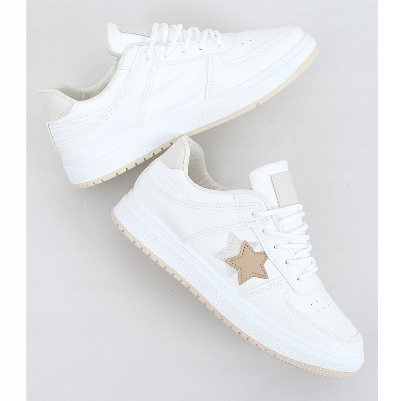 Női ekru cipők BL229P Bézs 1 Női ekru cipők BL229P Bézs 1