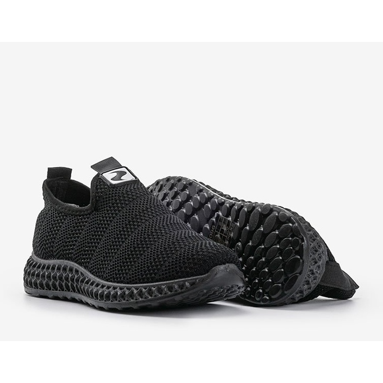 Fekete Katy felcsúsztatható sportcipő 1