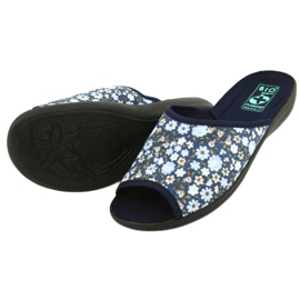 Adanex Tęg virágpapucs. G1 / 2 18760 sötétkék kék 2