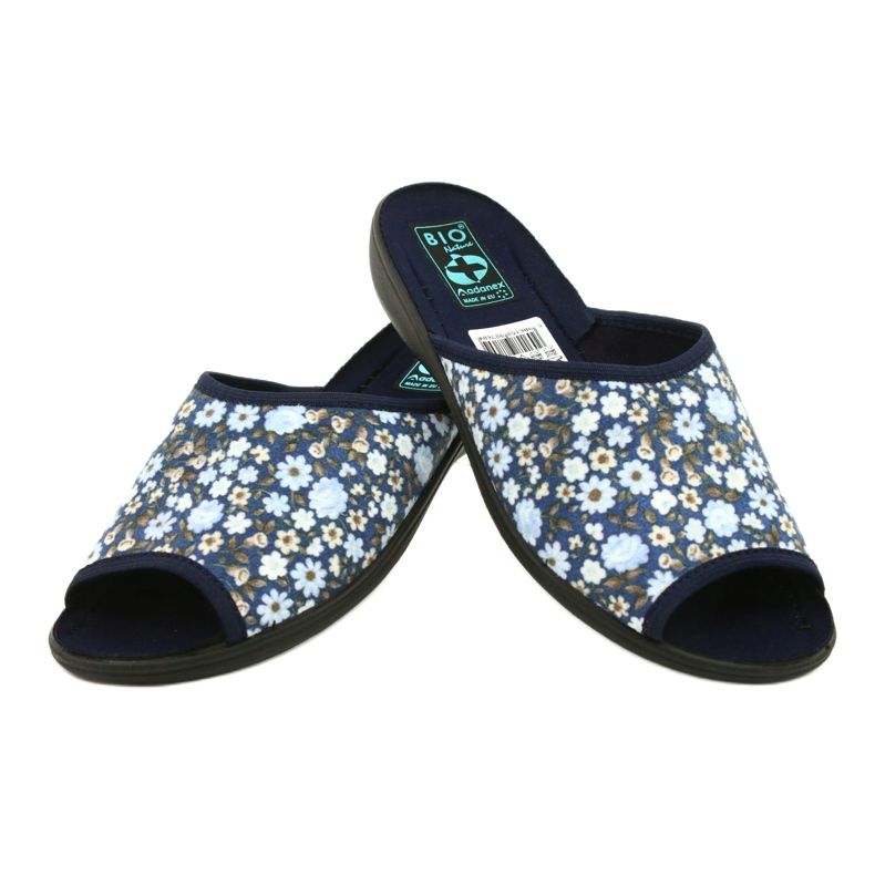 Adanex Tęg virágpapucs. G1 / 2 18760 sötétkék kék 4 Adanex Tęg virágpapucs. G1 / 2 18760 sötétkék kék 4