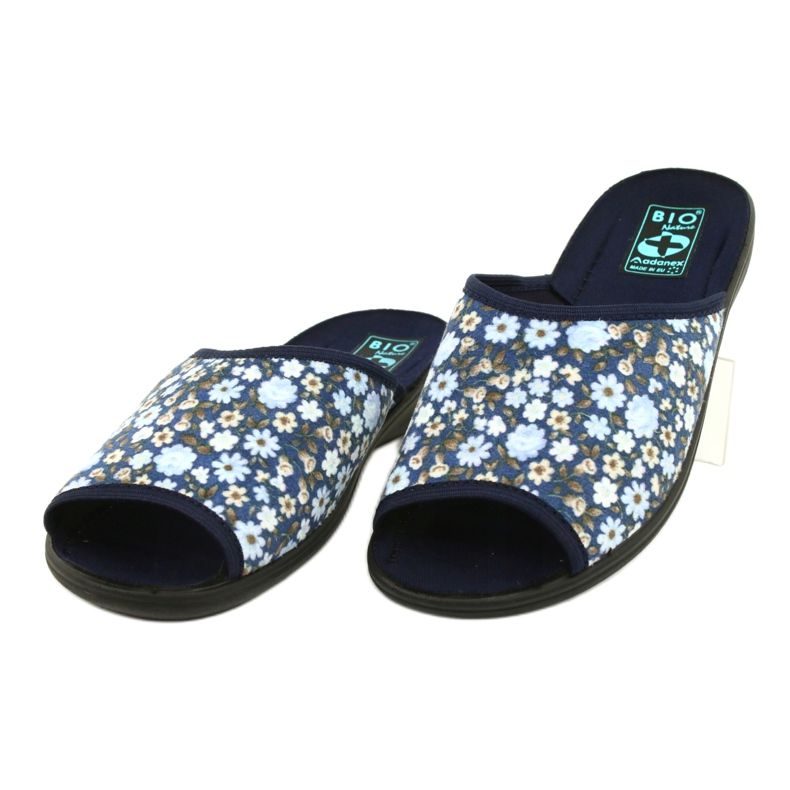 Adanex Tęg virágpapucs. G1 / 2 18760 sötétkék kék 1