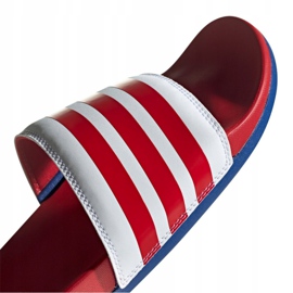 Adidas Adilette Comfort M EG1853 papucs fehér piros 2