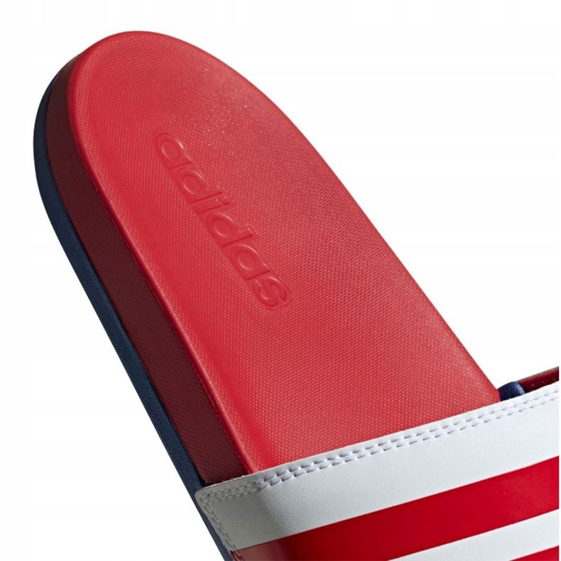 Adidas Adilette Comfort M EG1853 papucs fehér piros 4