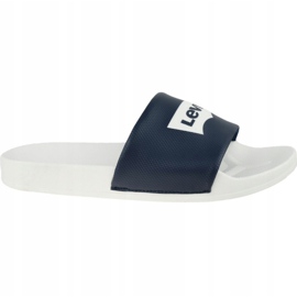 Levi's Batwing Slide szandál 228998-756-51 fehér sötétkék 2