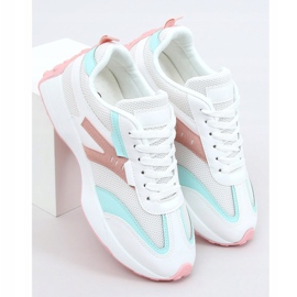 Többszínű sportcipő 6115 WHITE / PINK fehér rózsaszín sokszínű 1