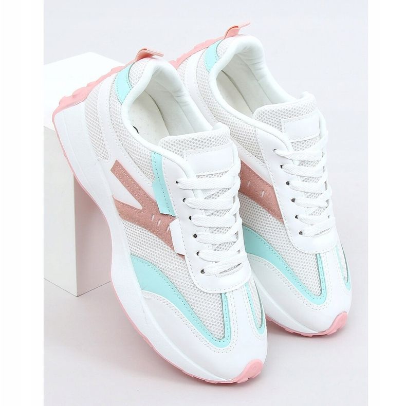 Többszínű sportcipő 6115 WHITE / PINK fehér rózsaszín sokszínű 1