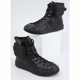 Fekete VL142 Fekete cipők tasakkal 1
