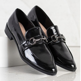 S. BARSKI Elegáns mokaszin Spitzben fekete 1 S. BARSKI Elegáns mokaszin Spitzben fekete 1