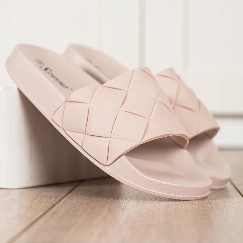 Seastar Kényelmes gumi papucs bézs 2