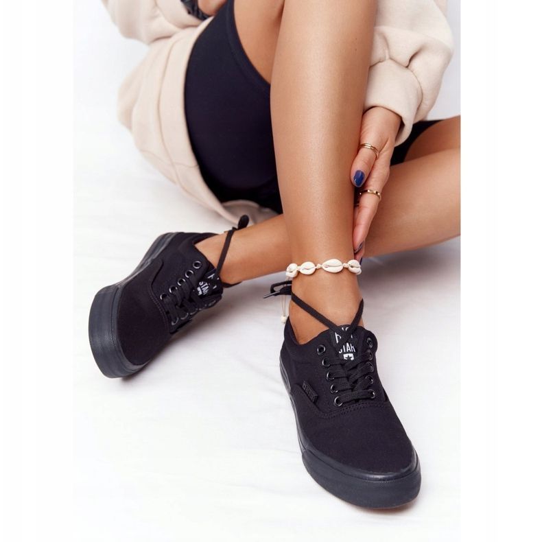 Női cipők Big Star FF274164 Fekete 2