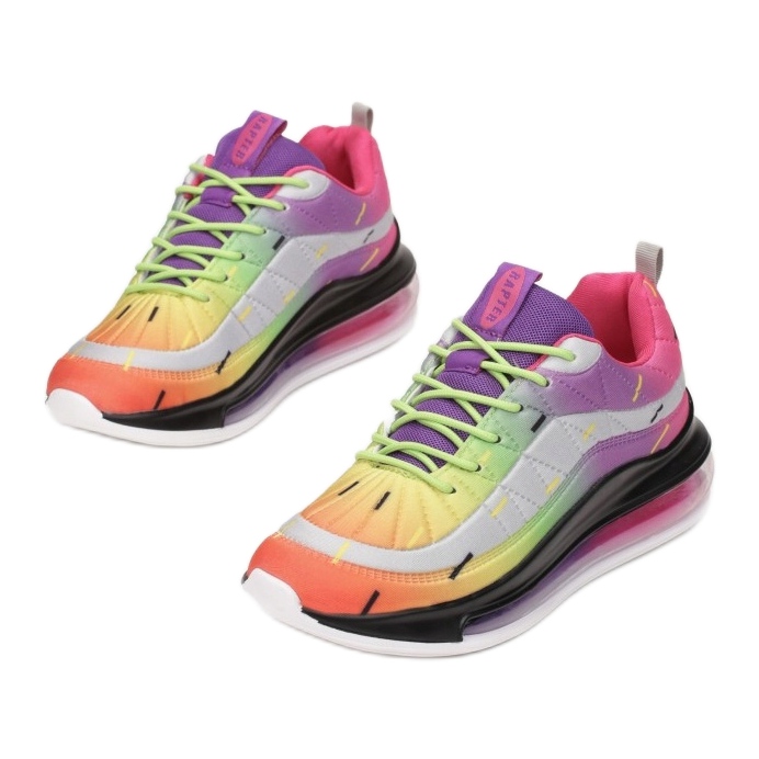 Vices B893-216-mix ibolya rózsaszín szürke zöld sárga 1