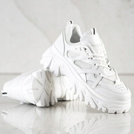 SHELOVET Fehér divat cipők 1