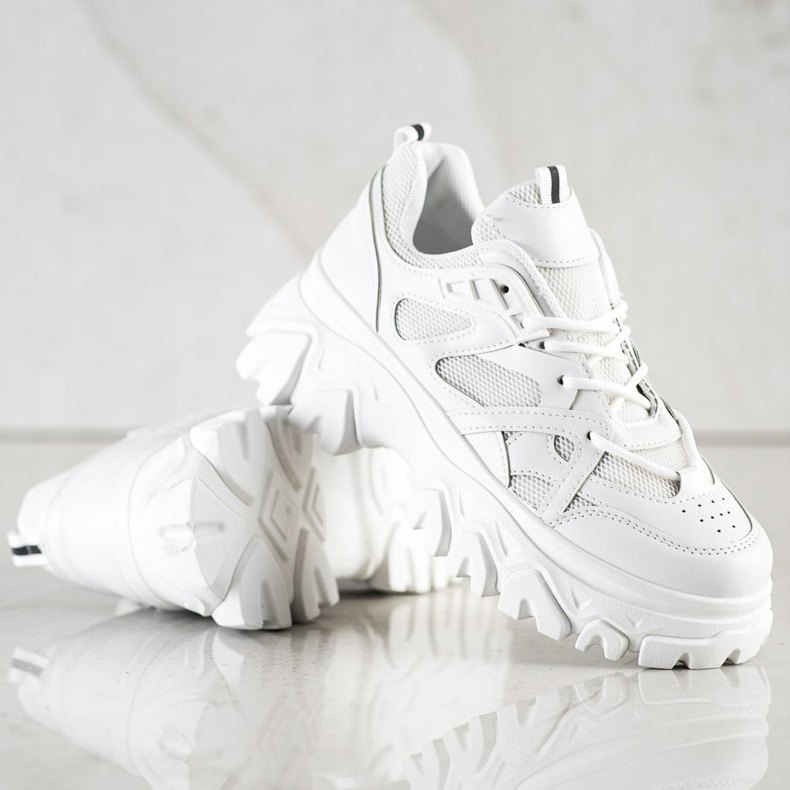 SHELOVET Fehér divat cipők 1