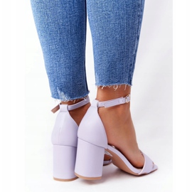 PS1 Szandálok Magas sarkú Ibolya Született így 2