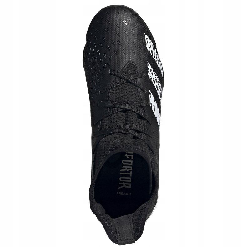 Adidas Predator Freak.3 Tf Junior FY1039 futballcipő fekete fekete 1