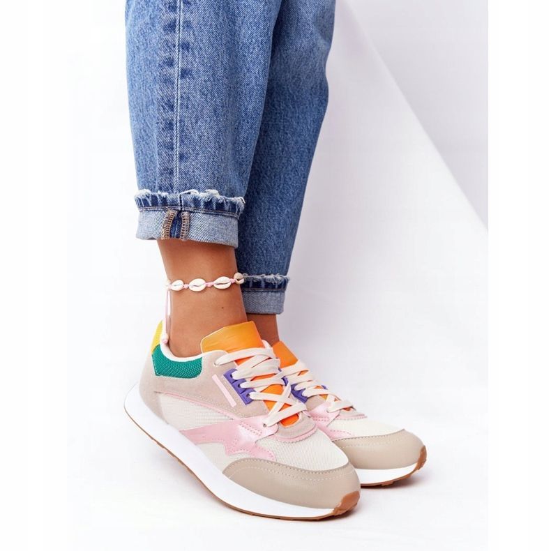 PS1 Női sportcipő Cipők Bézs óra után sokszínű 1