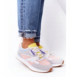 PS1 Női sportcipő Cipők Rózsaszín-szürke óra után sokszínű 1