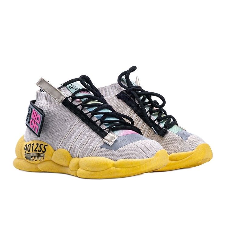 Cipők bézs zokni Ava sokszínű 1