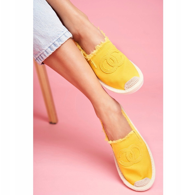 PS1 Yellow Flaure női espadrillák sárga 2