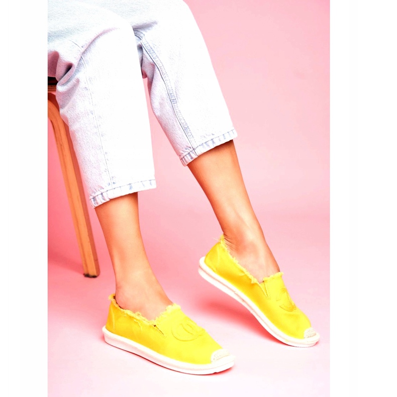 PS1 Yellow Flaure női espadrillák sárga 3