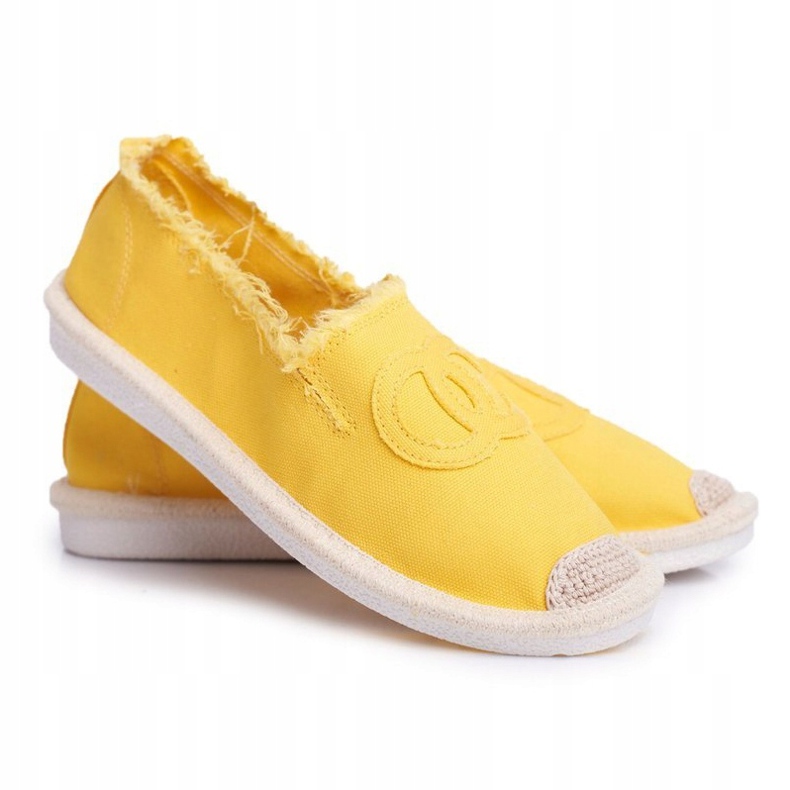PS1 Yellow Flaure női espadrillák sárga 4