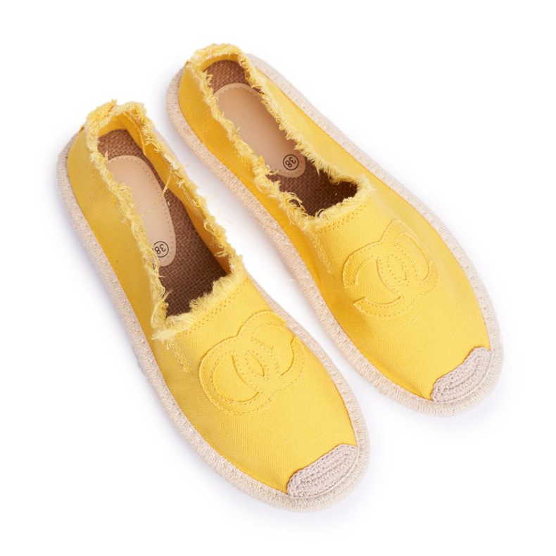 PS1 Yellow Flaure női espadrillák sárga 5