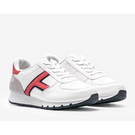 Fehér, alkalmi női sportcipő Lizabeth 1