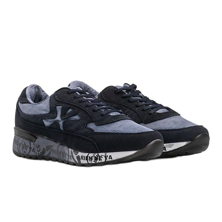 Omarion sötétkék férfi cipők sokszínű 1