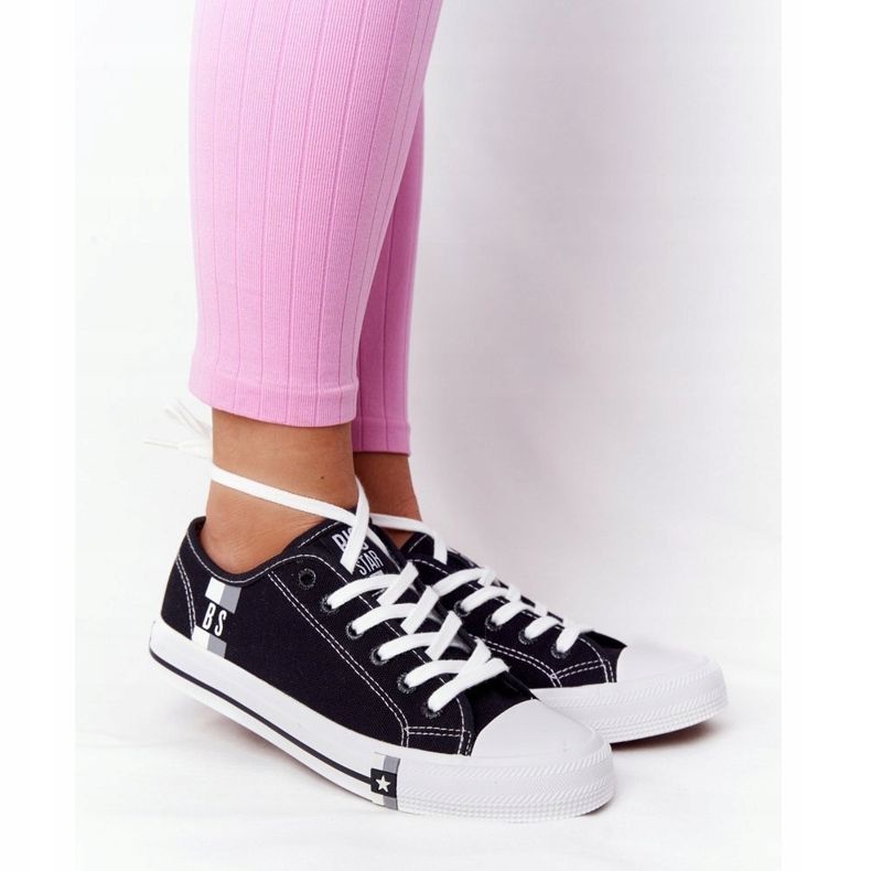 Klasszikus női cipők Big Star HH274108 Fekete 1