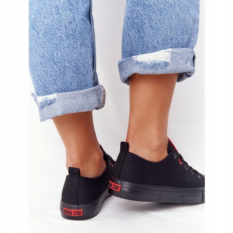 Női cipők Big Star HH274678 Fekete 1