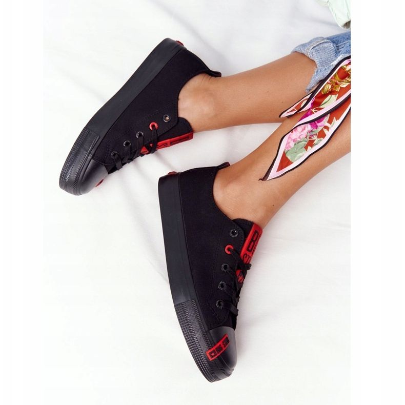 Női cipők Big Star HH274678 Fekete 2